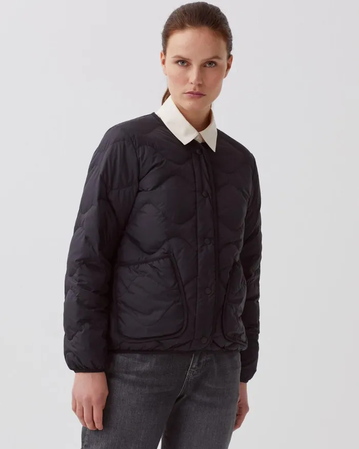 Women Plume 8211 LongSleeve Down Jacket Black Beauty Comptoir Des Cotonniers Coats and Jackets Women Plume 8211 LongSleeve Down Jacket Black Beauty Comptoir Des Cotonniers Coats and Jackets
