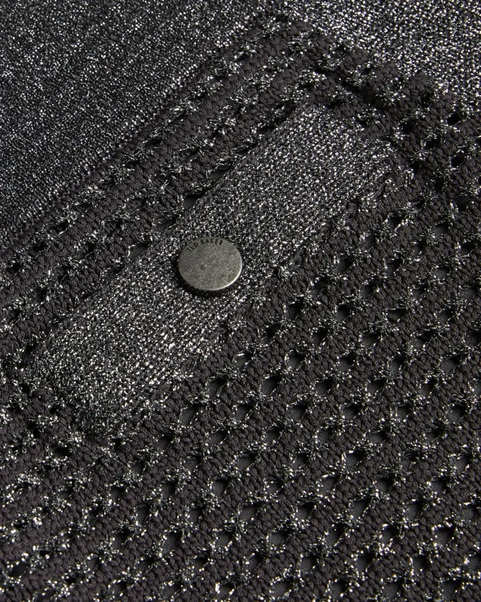 Women SANNIAA 8211 Metallic Knitted Mini Skirt Gunmetal Ted Baker Skirts Women SANNIAA 8211 Metallic Knitted Mini Skirt Gunmetal Ted Baker Skirts