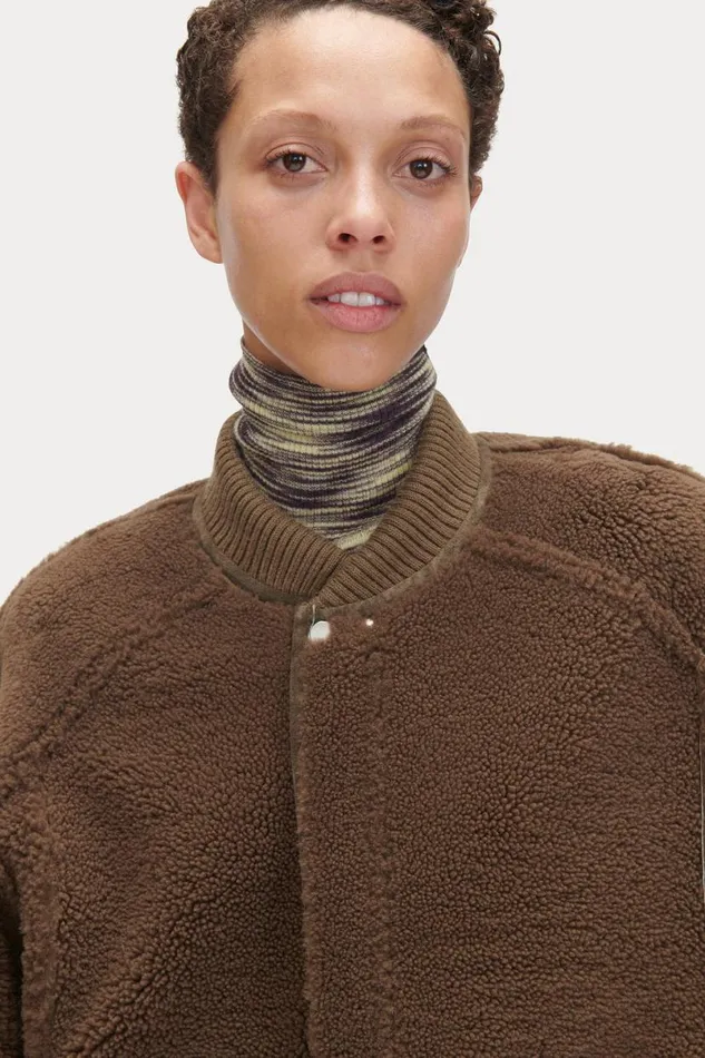 Women Scarves Hats Rachel Comey Shearling Beanie Olive Women Scarves Hats Rachel Comey Shearling Beanie Olive