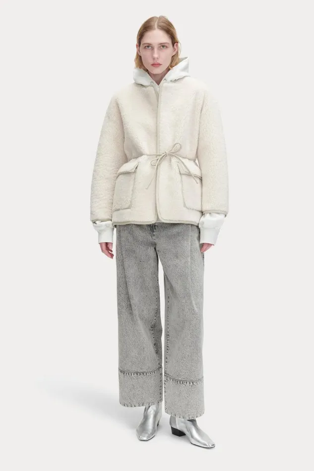 Women Scarves Hats Rachel Comey Shearling Beanie Olive Women Scarves Hats Rachel Comey Shearling Beanie Olive