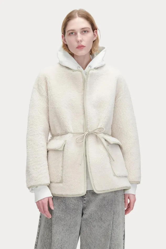 Women Scarves Hats Rachel Comey Shearling Beanie Olive Women Scarves Hats Rachel Comey Shearling Beanie Olive