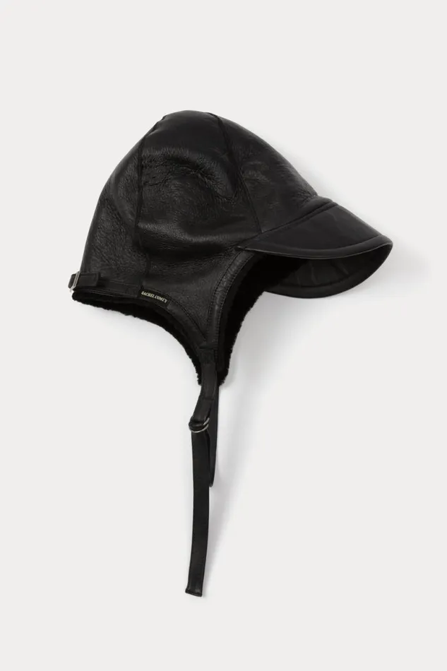 Women Scarves Hats Rachel Comey Shearling Beanie Olive Women Scarves Hats Rachel Comey Shearling Beanie Olive
