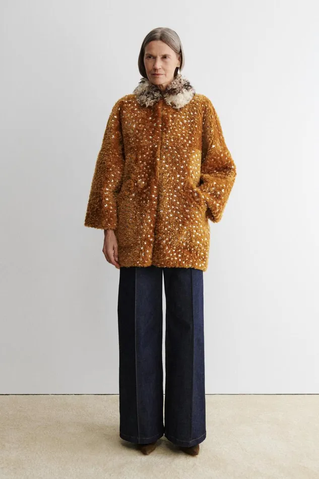 Women Scarves Hats Rachel Comey Shearling Beanie Olive Women Scarves Hats Rachel Comey Shearling Beanie Olive