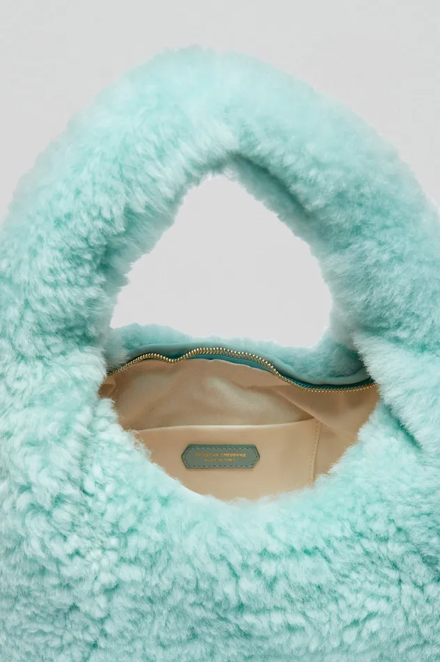 Women SHEARLING GABRIELLA SEAFOAM Bags Scanlan Theodore Women SHEARLING GABRIELLA SEAFOAM Bags Scanlan Theodore