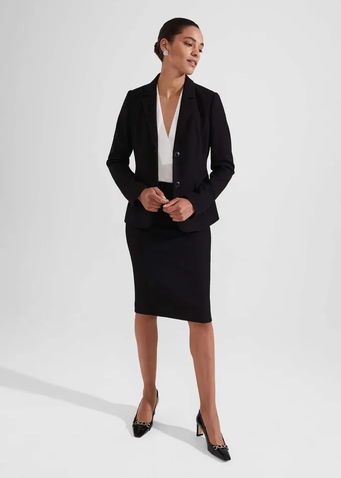 Women Skirts Hobbs Petite Charley Skirt Black