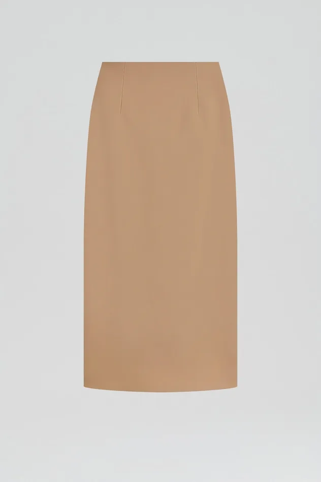 Women Skirts Scanlan Theodore MILANO PENCIL SKIRT CAMEL Women Skirts Scanlan Theodore MILANO PENCIL SKIRT CAMEL