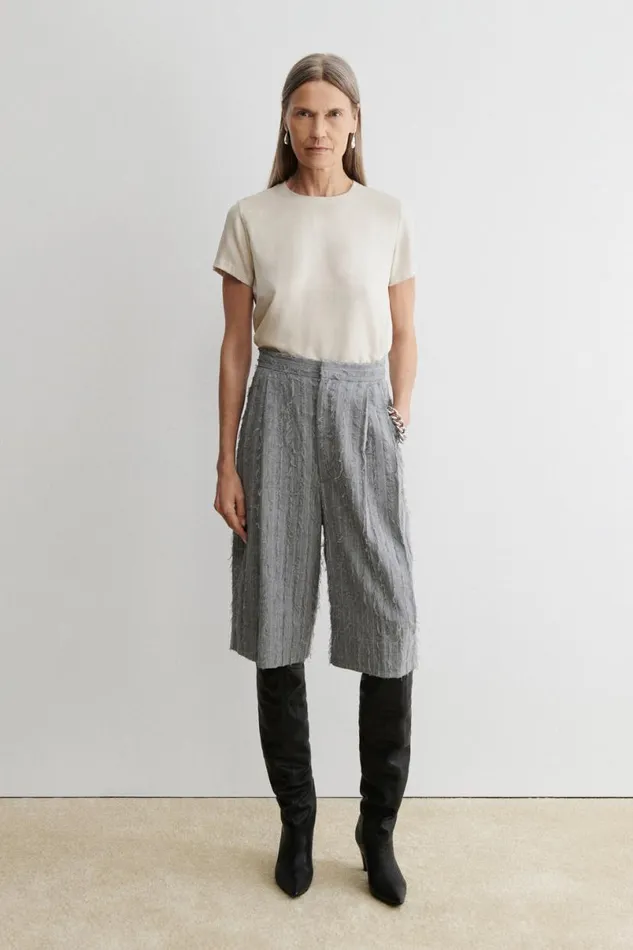 Women Skirts Shorts Rachel Comey Laurent Short Grey