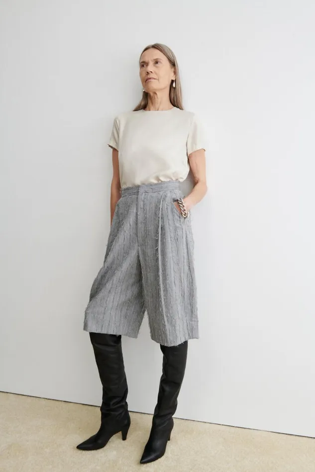 Women Skirts Shorts Rachel Comey Laurent Short Grey Women Skirts Shorts Rachel Comey Laurent Short Grey