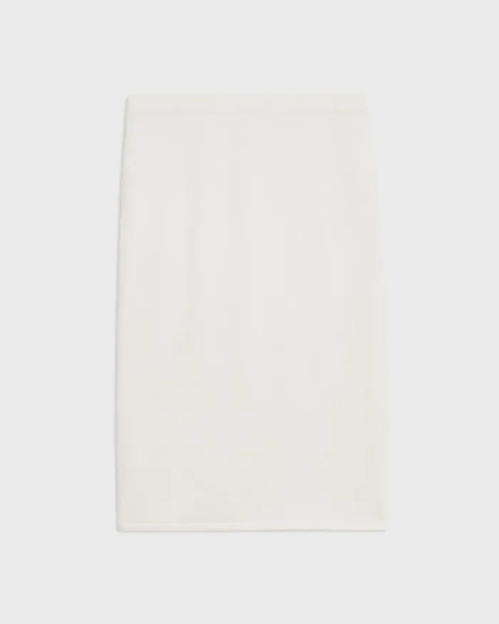 Women Skirts Theory Slim Pencil Skirt In Regal Wool New Ivory