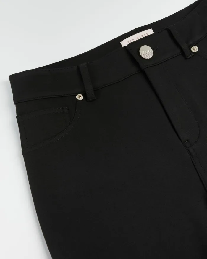 Women STRENTI 8211 Skinny Zip Cuff Ponti Jeggings Black Ted Baker Trousers and Shorts Women STRENTI 8211 Skinny Zip Cuff Ponti Jeggings Black Ted Baker Trousers and Shorts