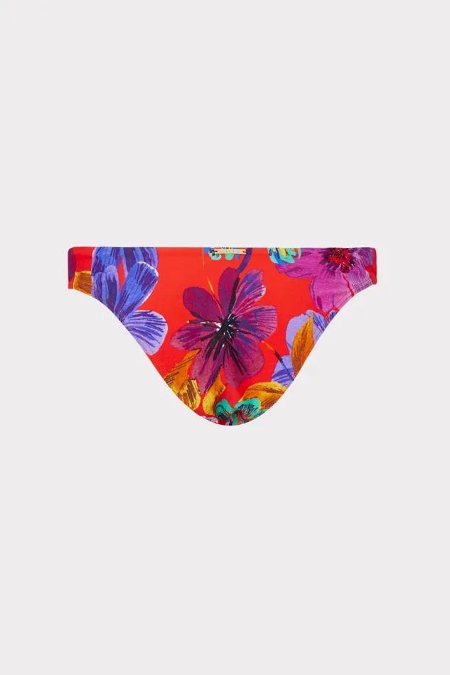 Women Swim and Coverups Milly Margot Bikini Bottom Red Multi Women Swim and Coverups Milly Margot Bikini Bottom Red Multi