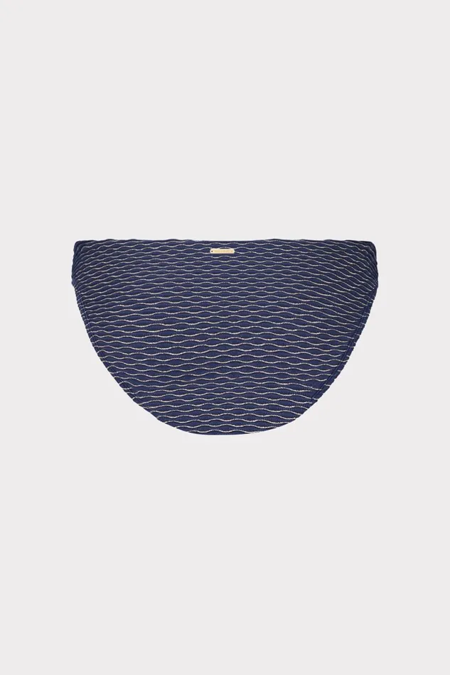 Women Swim and Coverups Milly Margot Textured Waves Bikini Bottom Navy Women Swim and Coverups Milly Margot Textured Waves Bikini Bottom Navy