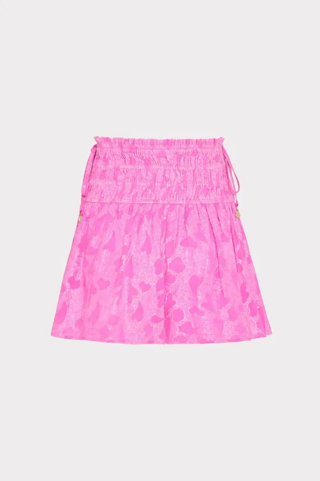 Women Swim and Coverups Milly Wendy Lurex Jacquard Shorts Pink Women Swim and Coverups Milly Wendy Lurex Jacquard Shorts Pink