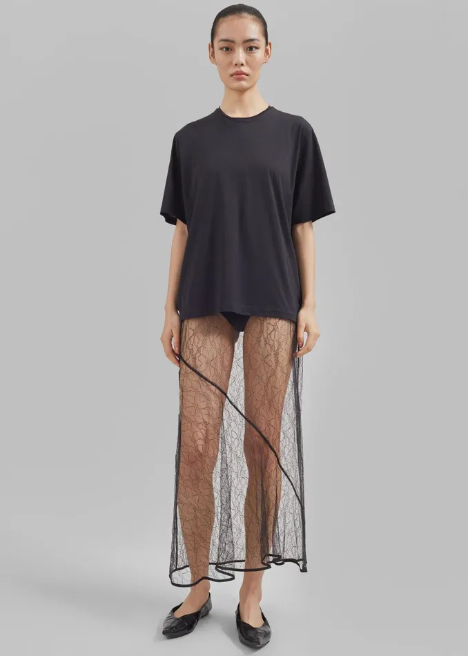 Women The Garment Montenegro Dress 8211 Black The Frankie Shop Dresses