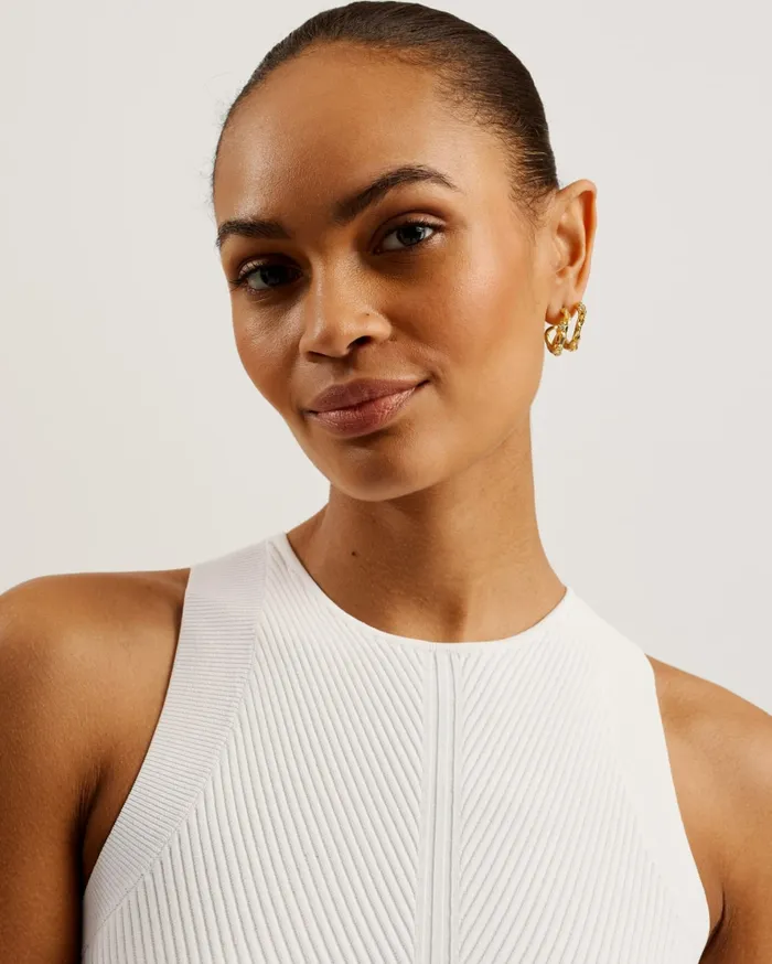 Women TIRSSO 8211 Floral Wide Leg Jumpsuit With Knit Bodice White Ted Baker Jumpsuits and Playsuits Women TIRSSO 8211 Floral Wide Leg Jumpsuit With Knit Bodice White Ted Baker Jumpsuits and Playsuits