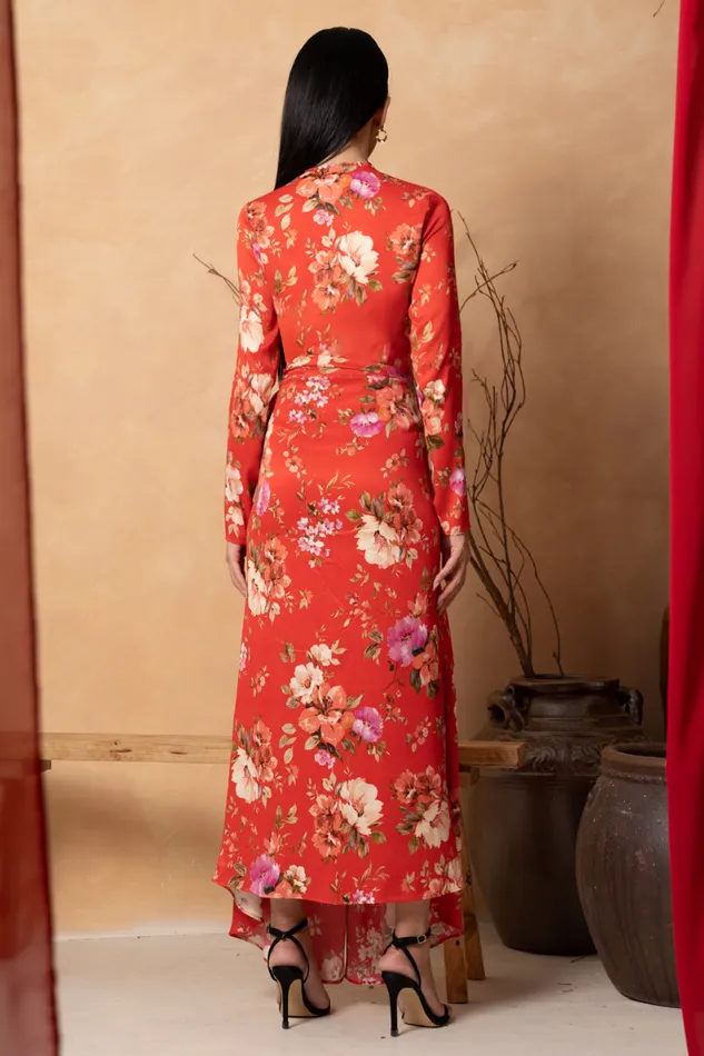Women YUMI KIM Dresses AKIRA DRESS Red Dawn
