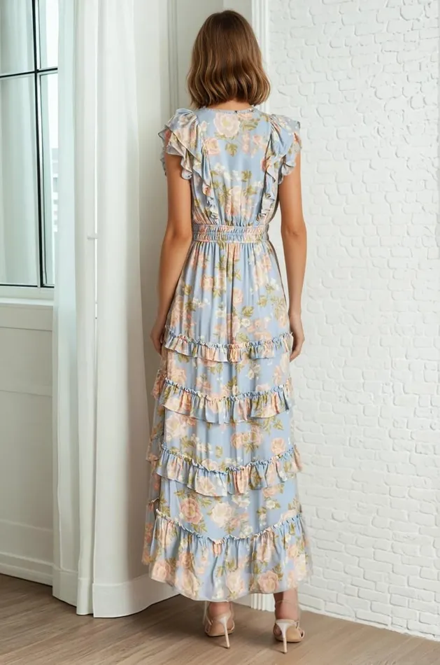 Women YUMI KIM Dresses CECILE MAXI DRESS Mellow Brook Crystal