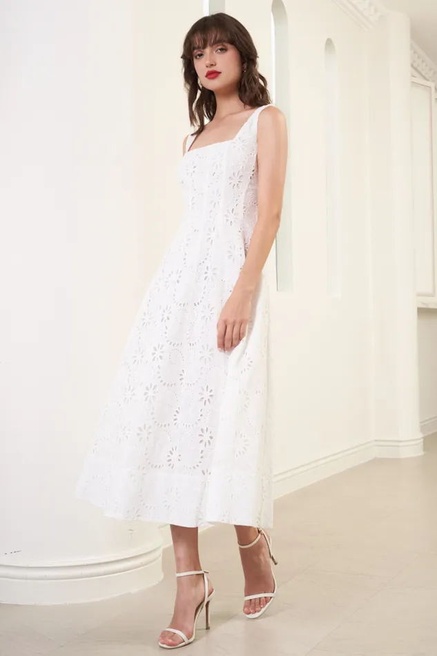 Women YUMI KIM Dresses FREYA DRESS Athens Eyelet