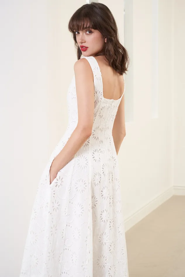 Women YUMI KIM Dresses FREYA DRESS Athens Eyelet