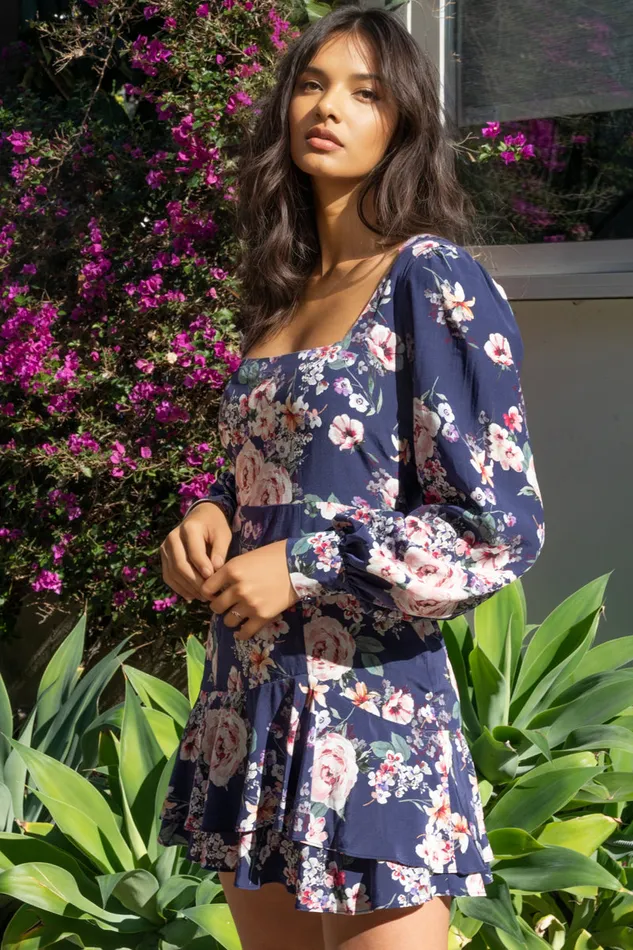 Women YUMI KIM Dresses HEY JUDE DRESS Silkwood Navy