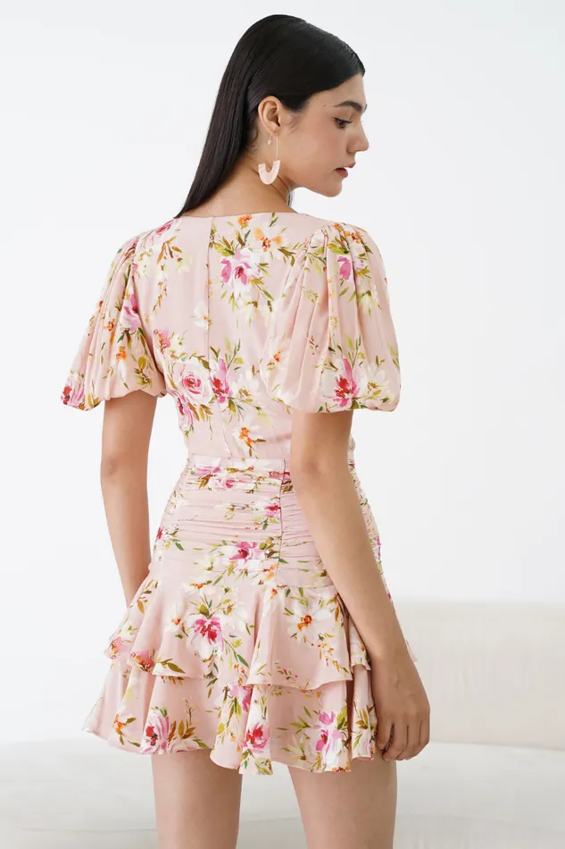 Women YUMI KIM Dresses LIZZIE DRESS Floral Dawn Blush