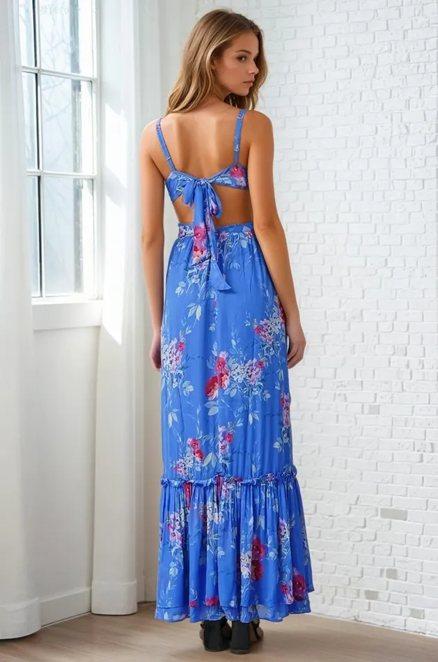 Women YUMI KIM Dresses TRACEY DRESS Its Magic Blue