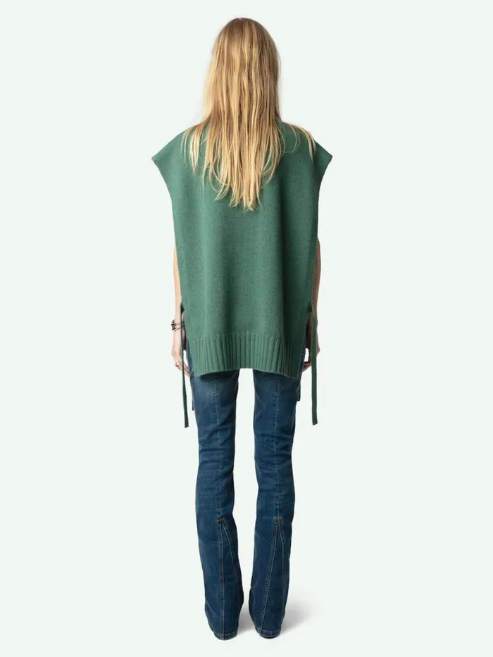 Women Zadig and Voltaire Sweaters and Cardigans Maddy Cashmere Sweater Coriander Women Zadig and Voltaire Sweaters and Cardigans Maddy Cashmere Sweater Coriander